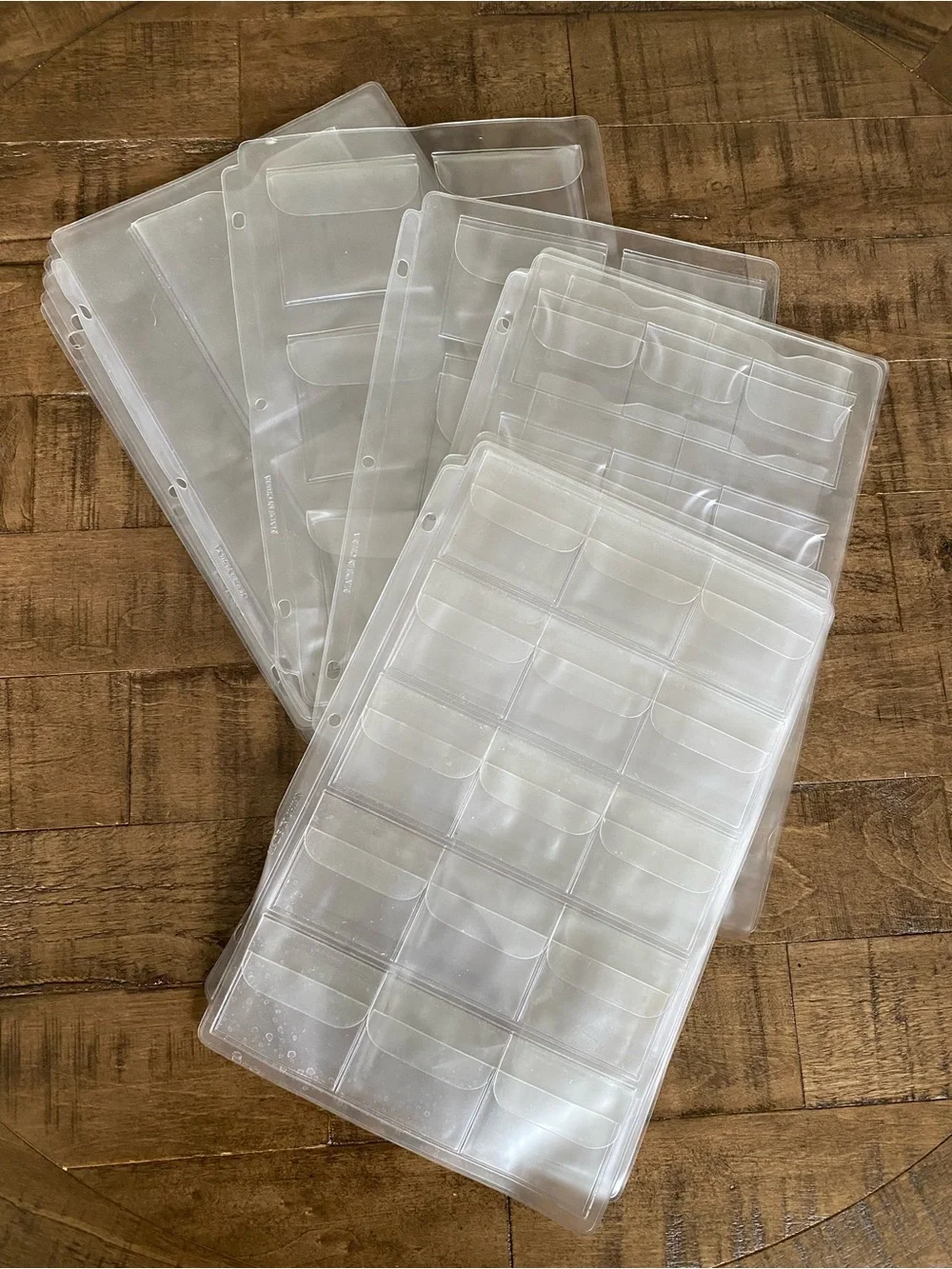 Lot of 10 Mary Kay consultants sample pages for zipper binder 8” x 12.5”